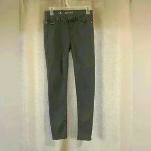 Women’s Gray Low Rise Skinny Jeans